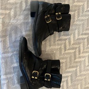Naturalizer Blk Leather boots * womens size 10